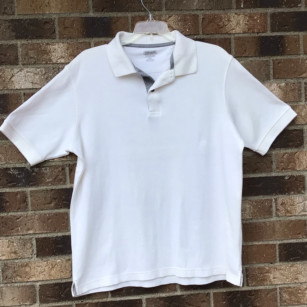 Classic White Polo Shirt